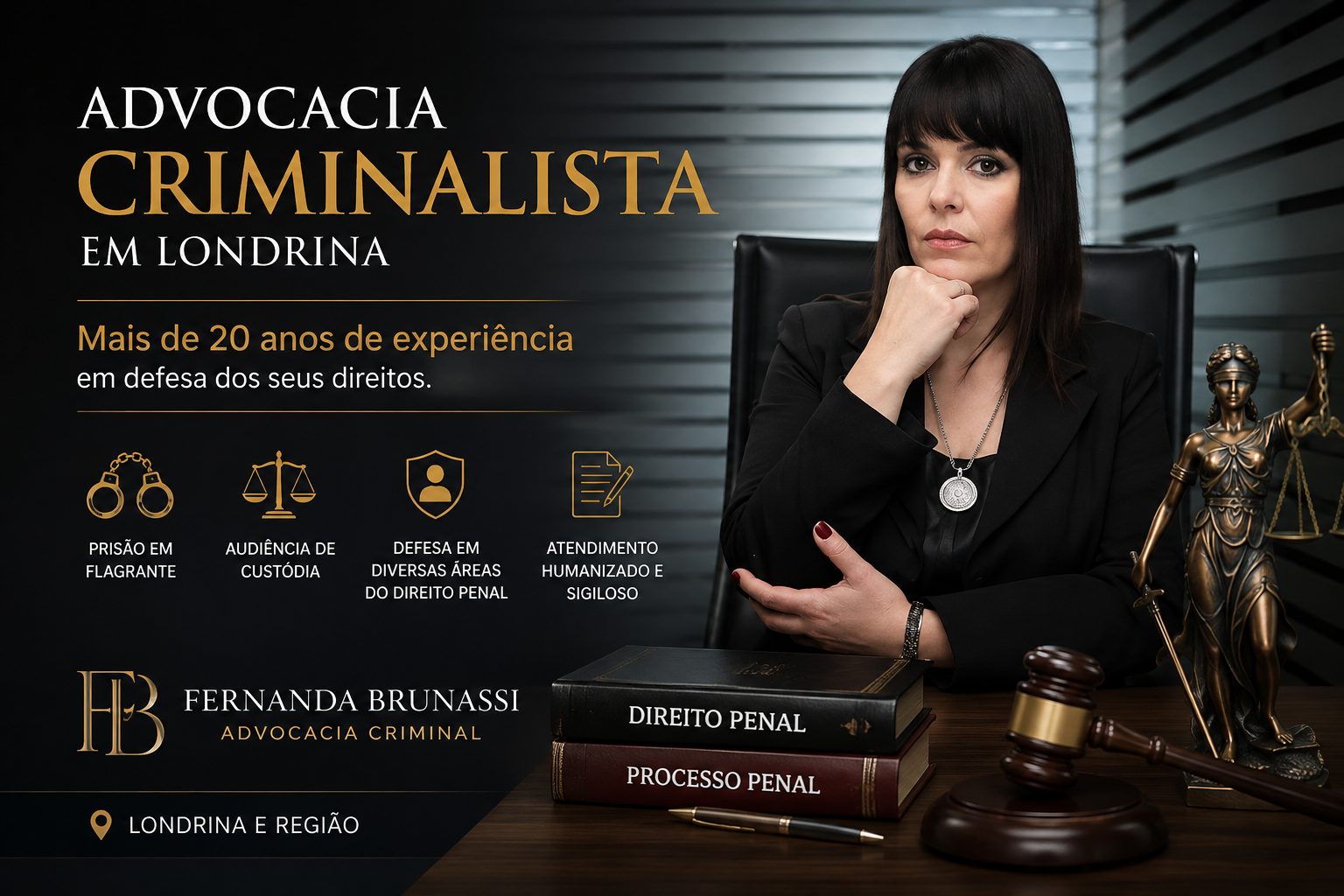 Fernanda Brunassi - Advogada Criminalista em Londrina