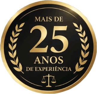 selo 25 anos de experiencia
